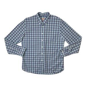 Brooks Brothers Shirt Mens XL Blue Plaid Red Fleece Button Down Long Sleeve